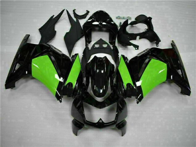 Schwarz Grün EX250 08-12 Motorrad Verkleidung Schwarz Grün EX250 08-12 Motorrad Verkleidung
