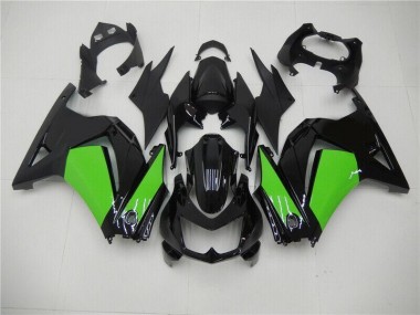 Schwarz Grün EX250 08-12 Motorrad Verkleidungen