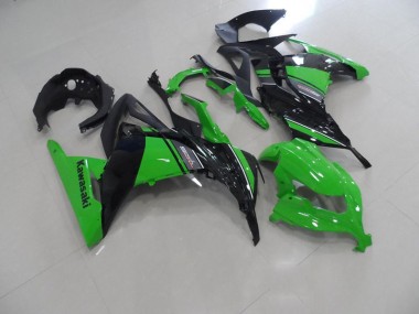 Schwarz Grün ZX 300R 13-16 Motorrad Verkleidung