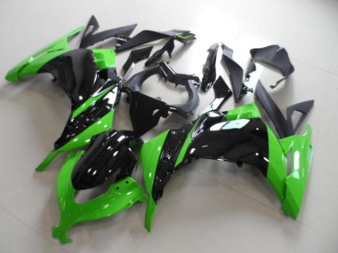 Schwarz Grün ZX 300R 13-16 Motorrad Vollverkleidung
