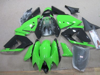 Schwarz Grün ZX10R 03-05 Motorrad Verkleidungen