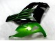 Schwarz Grün ZX14R ZZR 1400 12-21 Motorrad Verkleidung Schwarz Grün ZX14R ZZR 1400 12-21 Motorrad Verkleidung