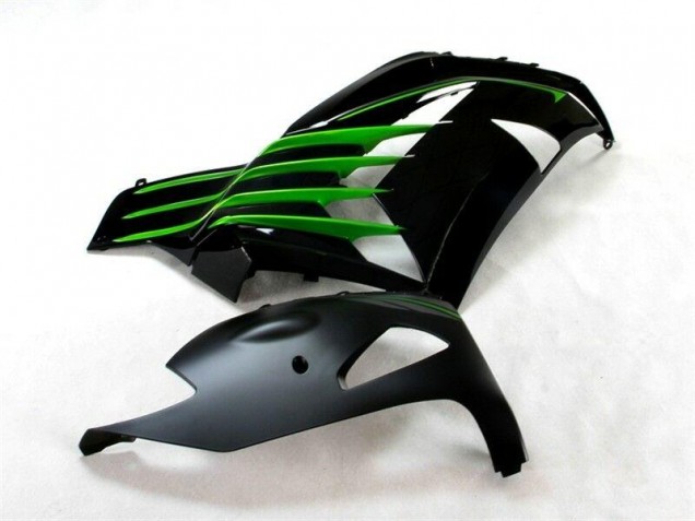Schwarz Grün ZX14R ZZR 1400 12-21 Motorrad Verkleidungen Schwarz Grün ZX14R ZZR 1400 12-21 Motorrad Verkleidungen