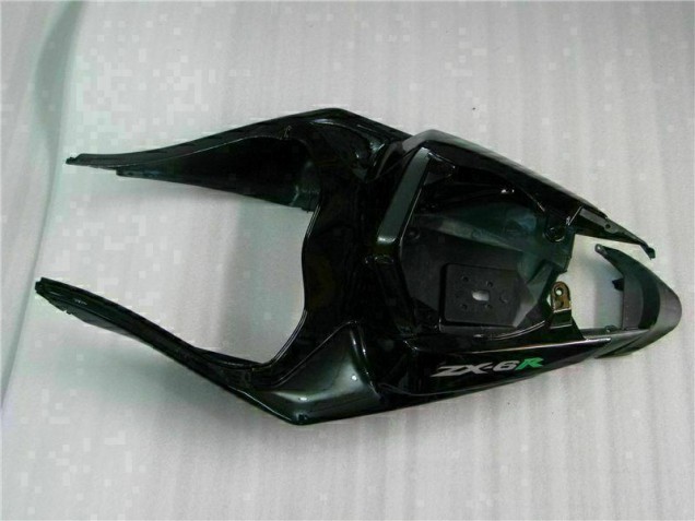 Schwarz Grün ZX6R 09-12 Motorrad Vollverkleidung Schwarz Grün ZX6R 09-12 Motorrad Vollverkleidung