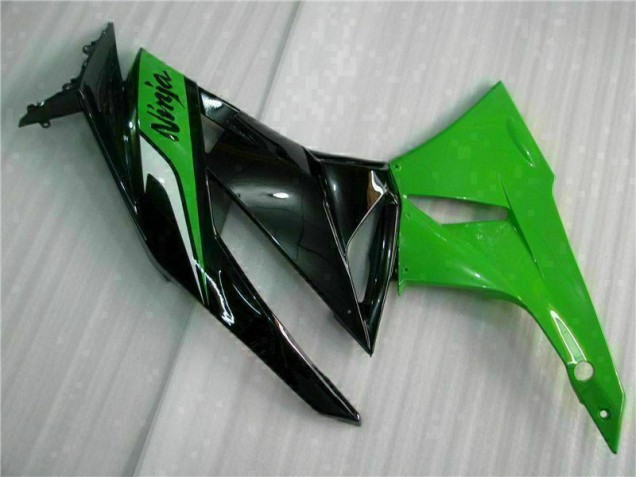 Schwarz Grün ZX6R 09-12 Motorrad Vollverkleidung Schwarz Grün ZX6R 09-12 Motorrad Vollverkleidung
