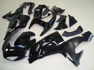 Schwarz Matt Schwarz ZX10R 06-07 Motorrad Verkleidungen