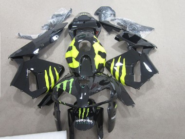 Schwarz MonsterGrün CBR 600 RR 07-08 Motorrad Verkleidungen