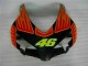 Schwarz Orange CBR 1000 RR 04-05 Motorrad Verkleidungen