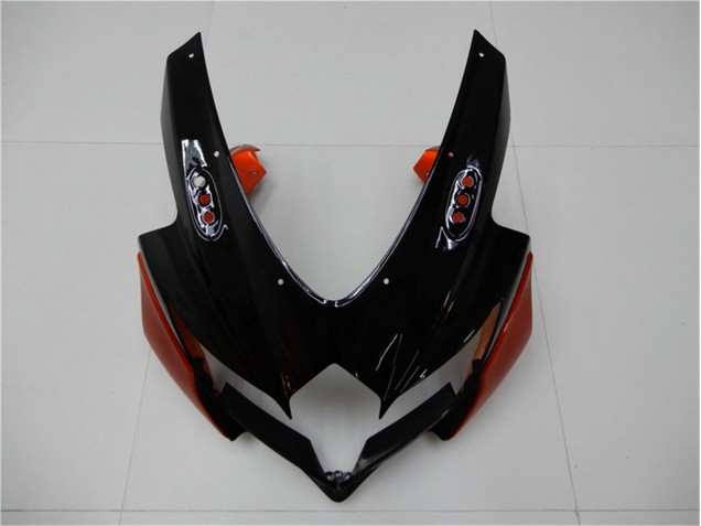Schwarz Orange Grau GSXR 600 / 750 K8 08-10 Motorrad Verkleidungen Schwarz Orange Grau GSXR 600 / 750 K8 08-10 Motorrad Verkleidungen