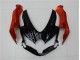 Schwarz Orange Grau GSXR 600 / 750 K8 08-10 Motorrad Verkleidungen Schwarz Orange Grau GSXR 600 / 750 K8 08-10 Motorrad Verkleidungen