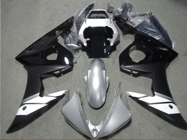 Schwarz R6 03-05 Motorrad Verkleidungen & Plastik