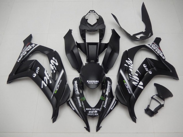 Schwarz Racing Team Ninja ZX10R 16-19 Motorrad Verkleidungen