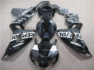 Schwarz Repsol CBR 1000 RR 06-07 Motorrad Verkleidungen