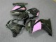 Schwarz Rosa Ninja EX250 08-12 Motorrad Verkleidungen Schwarz Rosa Ninja EX250 08-12 Motorrad Verkleidungen