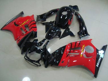 Schwarz Rot CBR 600 F3 95-98 Motorrad Verkleidungen