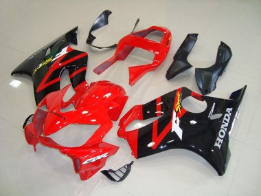 Schwarz Rot CBR 600 F4i 01-03 Motorrad Verkleidungen