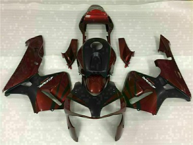 Schwarz Rot CBR 600 RR 03-04 Motorrad Verkleidung