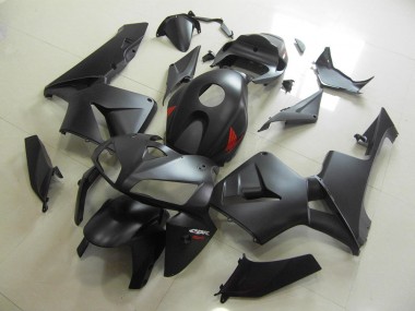 Schwarz Rot CBR 600 RR 05-06 Motorrad Verkleidung