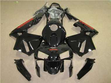 Schwarz Rot CBR 600 RR 05-06 Motorrad Verkleidungen