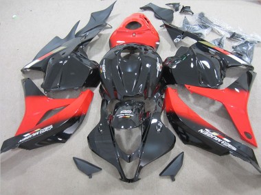 Schwarz Rot CBR 600 RR 09-12 Motorrad Verkleidungen