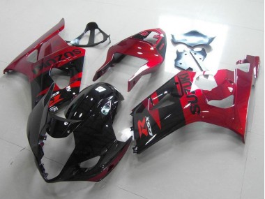 Schwarz Rot GSXR 1000 K3 03-04 Motorrad Verkleidung