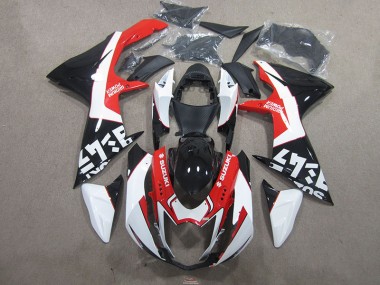 Schwarz Rot GSXR 750 K11 11-24 Motorrad Verkleidungen