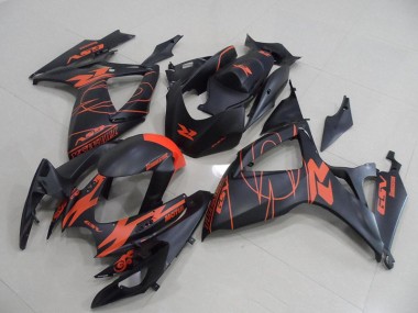 Schwarz Rot GSXR 750 K6 06-07 Motorrad Vollverkleidung