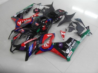 Schwarz Rot Pata CBR 600 RR 07-08 Motorrad Verkleidungen