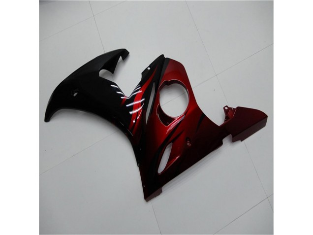 Schwarz Rot R6 03-05 Motorrad Verkleidungen Schwarz Rot R6 03-05 Motorrad Verkleidungen