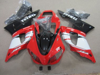 Schwarz Rot Weiß Aufkleber R1 98-99 Motorrad Verkleidungen