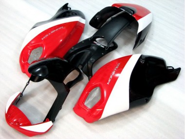 Schwarz Rot Weiß Monster Ducati Monster 696 08-12 Motorrad Verkleidungen