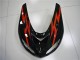Schwarz Rot ZX10R 06-07 Motorrad Verkleidungen Schwarz Rot ZX10R 06-07 Motorrad Verkleidungen