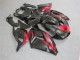 Schwarz Rot ZX14R ZZR 1400 06-11 Motorrad Verkleidung Schwarz Rot ZX14R ZZR 1400 06-11 Motorrad Verkleidung