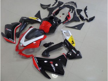 Schwarz Rote Weiß RS4 50 125 11-18 Motorrad Verkleidungen