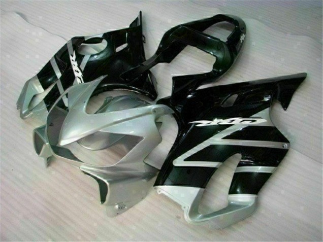 Schwarz Silber CBR 600 F4i 01-03 Motorrad Verkleidungen Schwarz Silber CBR 600 F4i 01-03 Motorrad Verkleidungen