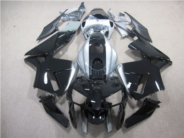 Schwarz Silber CBR 600 RR 07-08 Motorrad Verkleidungen