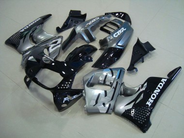 Schwarz Silber CBR 900 RR 893 96-97 Motorrad Verkleidungen