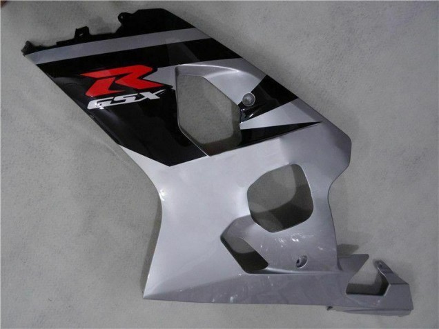 Schwarz Silber GSXR 600 / 750 K4 04-05 Motorrad Verkleidungen Schwarz Silber GSXR 600 / 750 K4 04-05 Motorrad Verkleidungen