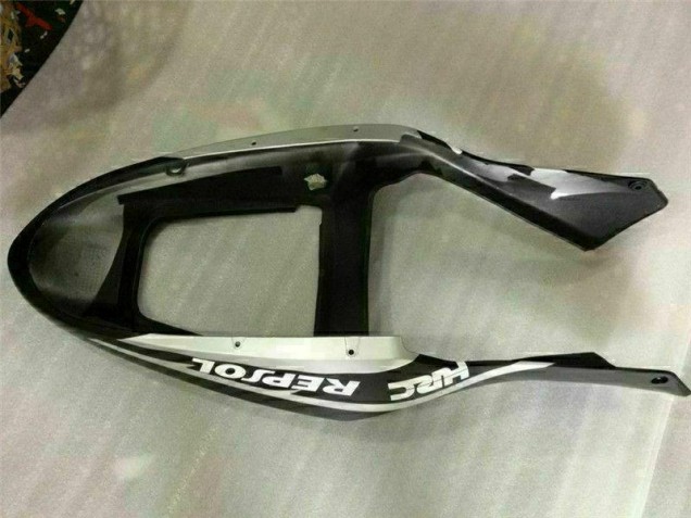Schwarz Silber Repsol CBR 600 F4i 01-03 Motorrad Verkleidungen Schwarz Silber Repsol CBR 600 F4i 01-03 Motorrad Verkleidungen
