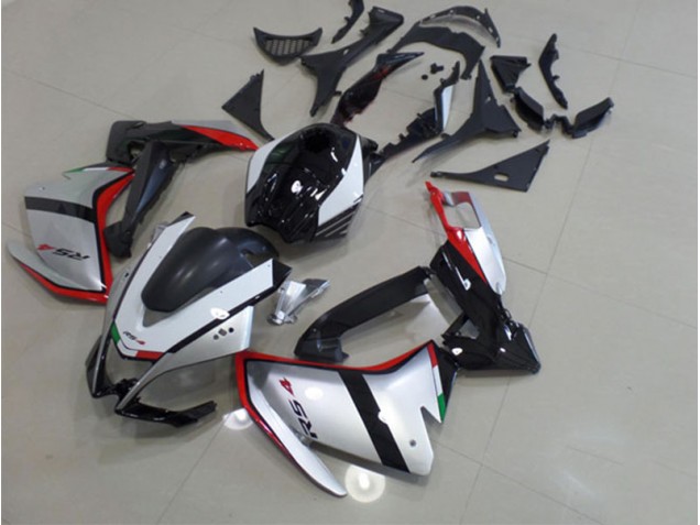 Schwarz Silber Rot RS4 50 125 11-18 Motorrad Verkleidungen