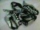 Schwarz Silber SevenStarss CBR 600 F4i 01-03 Motorrad Verkleidungen