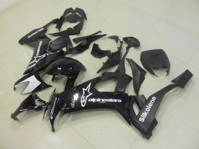 Schwarz Silkolene ZX10R 08-10 Motorrad Verkleidungen Schwarz Silkolene ZX10R 08-10 Motorrad Verkleidungen