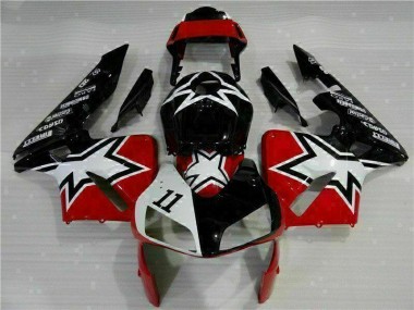 Schwarz Weiß 11 CBR 600 RR 03-04 Motorrad Verkleidungen