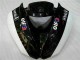 Schwarz Weiß 3M Touch4 ZX6R 09-12 Motorrad Verkleidung Schwarz Weiß 3M Touch4 ZX6R 09-12 Motorrad Verkleidung