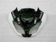 Schwarz Weiß 3M Touch4 ZX6R 09-12 Motorrad Verkleidungen Schwarz Weiß 3M Touch4 ZX6R 09-12 Motorrad Verkleidungen