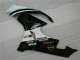 Schwarz Weiß 3M Touch4 ZX6R 09-12 Motorrad Verkleidungen Schwarz Weiß 3M Touch4 ZX6R 09-12 Motorrad Verkleidungen