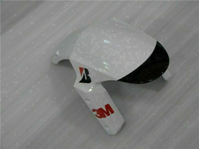 Schwarz Weiß 3M Touch4 ZX6R 09-12 Motorrad Verkleidungen Schwarz Weiß 3M Touch4 ZX6R 09-12 Motorrad Verkleidungen