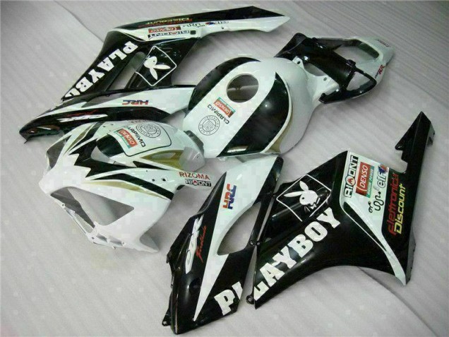 Schwarz Weiß CBR 1000 RR 04-05 Motorrad Verkleidungen Schwarz Weiß CBR 1000 RR 04-05 Motorrad Verkleidungen