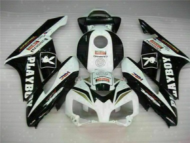 Schwarz Weiß CBR 1000 RR 04-05 Motorrad Verkleidungen