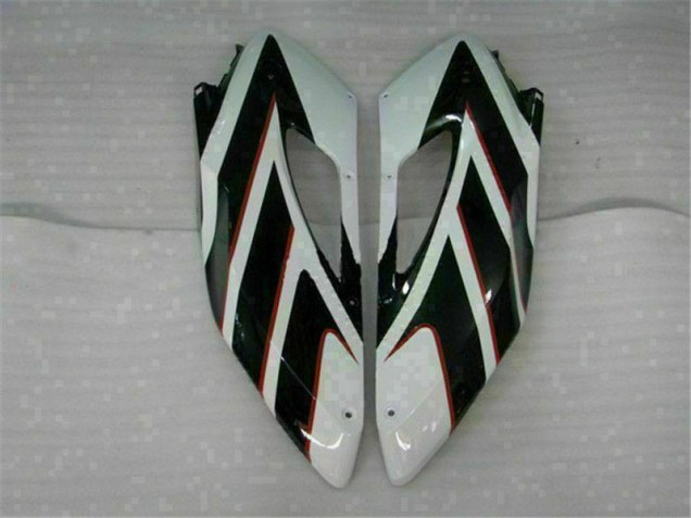 Schwarz Weiß CBR 1000 RR 04-05 Motorrad Verkleidungen & Plastik Schwarz Weiß CBR 1000 RR 04-05 Motorrad Verkleidungen & Plastik
